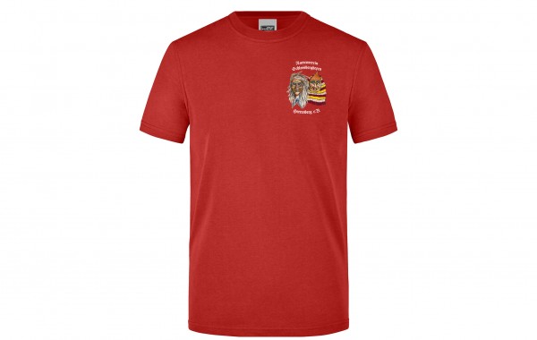 T-Shirt Weinrot