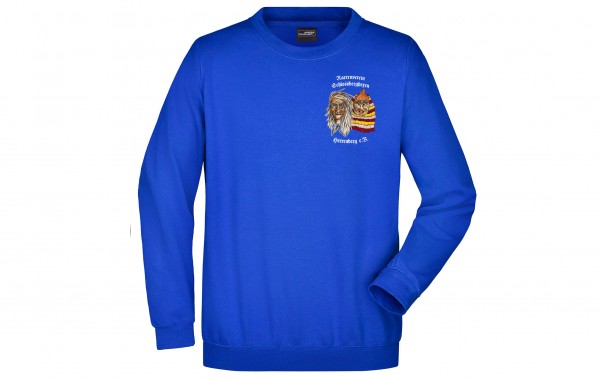 Sweat-Shirt, Farbe: royal