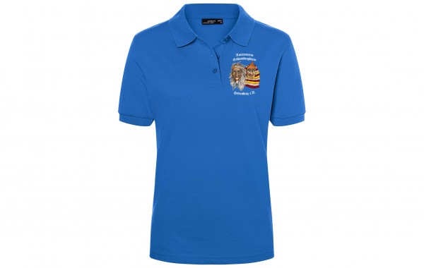 Damen Polo, Farbe: Royal